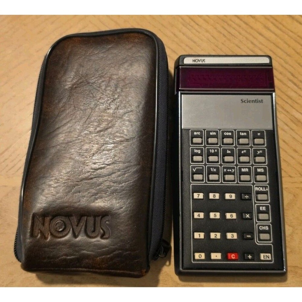 Vintage Novus Scientific 4520 With Case RARE - Untested